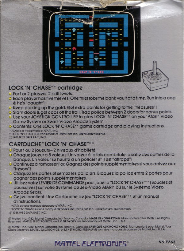 Lock 'n' Chase - Dos