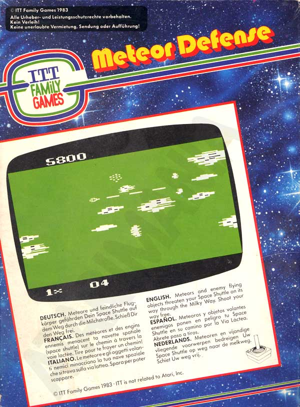 Meteor Defense - Dos