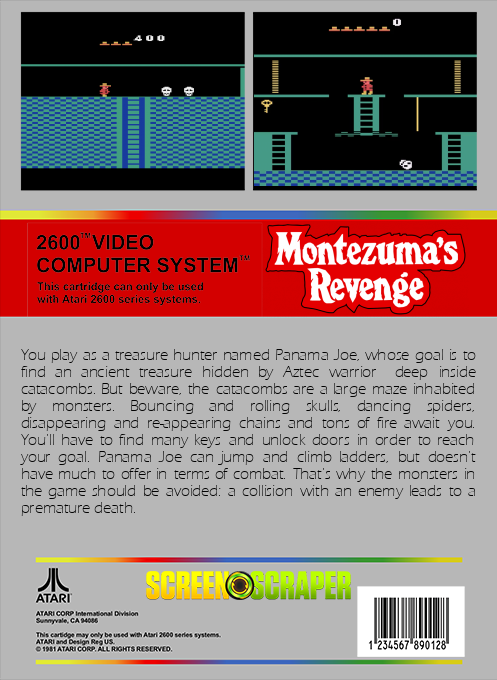 Montezuma's Revenge - Dos