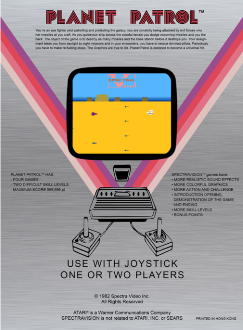 Planet Patrol - Dos