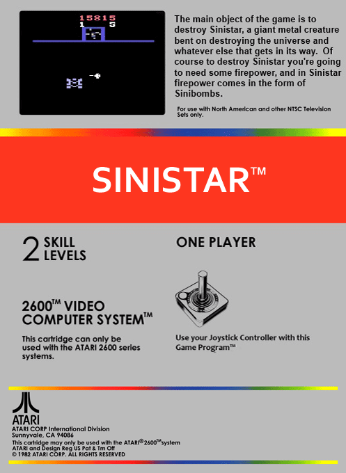 Sinistar - Dos