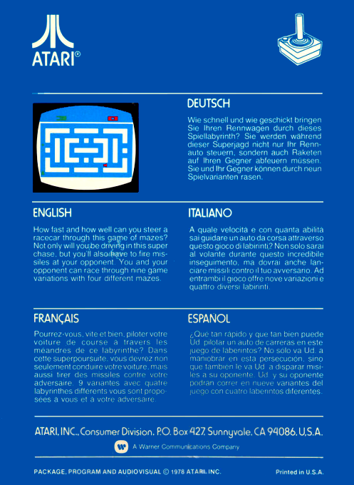 Slot Racers : Maze - Dos