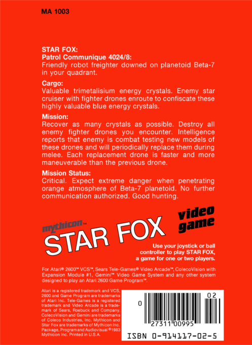 Star Fox - Dos