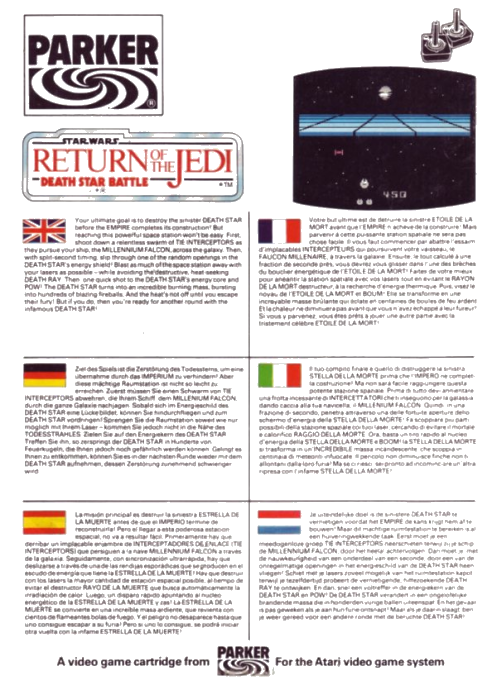 Star Wars - Return Of The Jedi - Death Star Battle - Dos