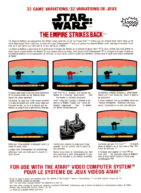 Star Wars : The Empire Strikes Back - Dos