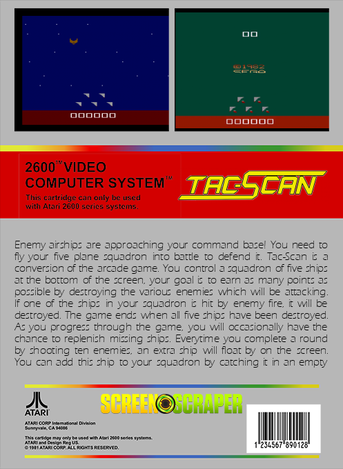 Tac-Scan - Dos