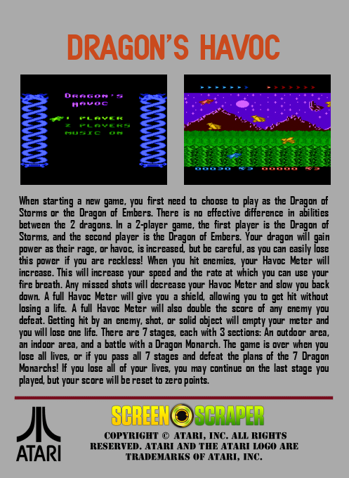 Dragon's Havoc - Dos