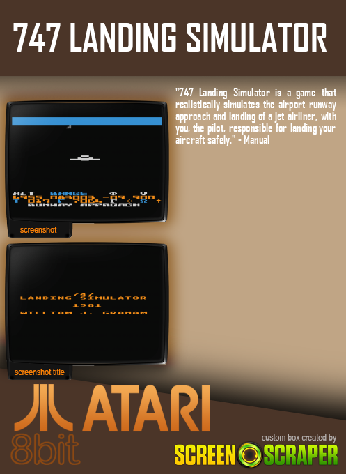 747 Landing Simulator - Dos