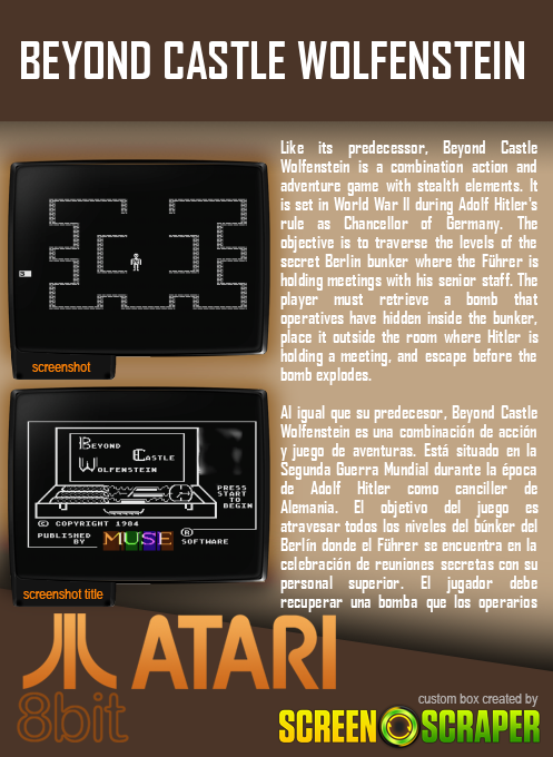 Beyond Castle Wolfenstein - Dos