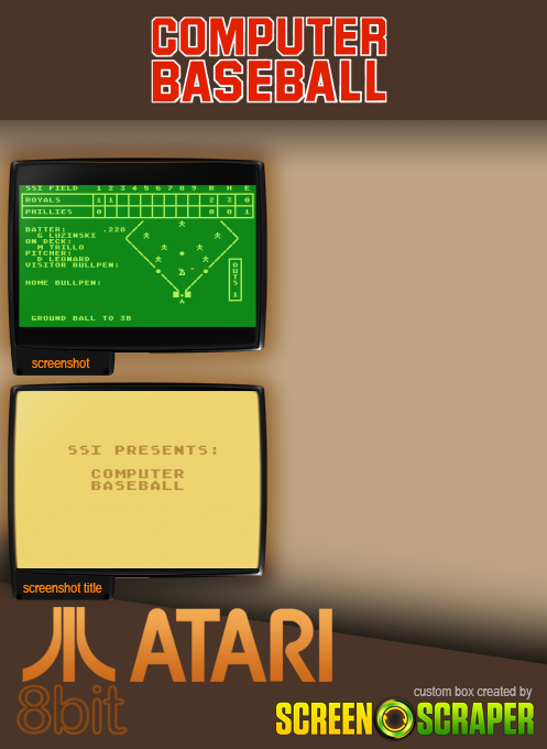 Computer Baseball - Dos