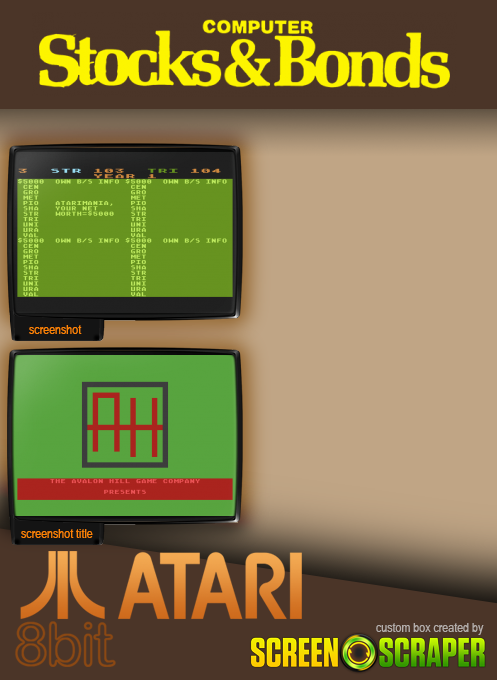 Computer Stocks And Bonds - Dos