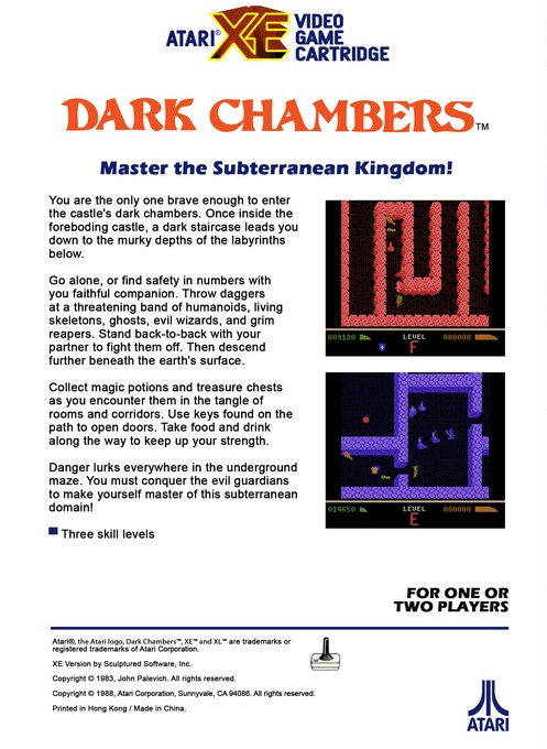 Dark Chambers - Dos