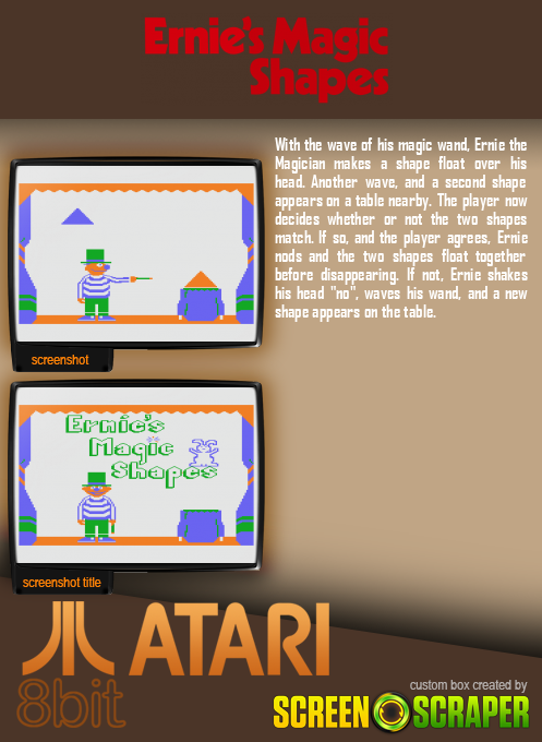 Ernie's Magic Shapes - Dos