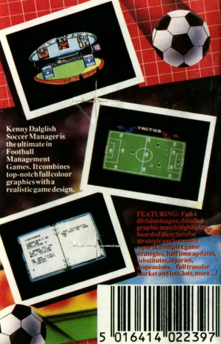 Kenny Dalglish Soccer Manager - Dos