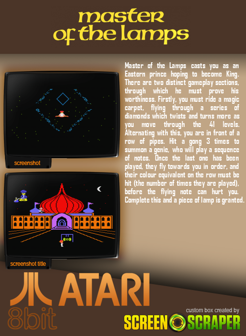 Master Of The Lamps - Dos