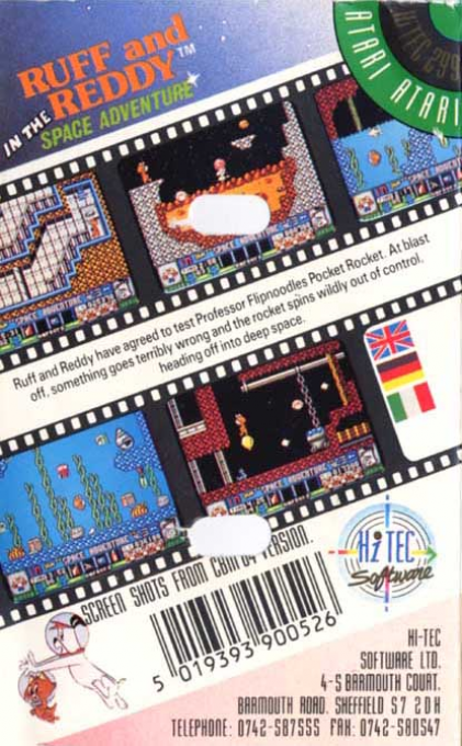 Ruff and Reddy in the Space Adventure - Dos