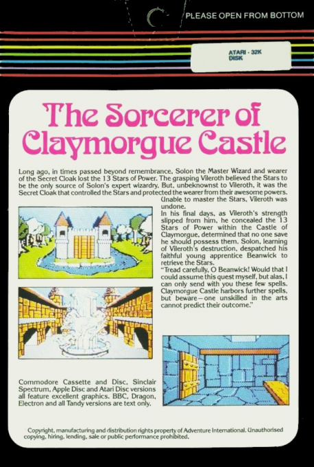 Sorcerer of Claymorgue Castle - Dos