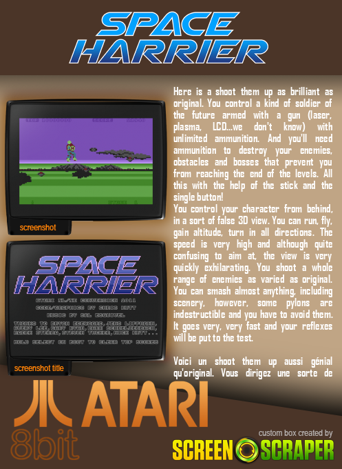 Space Harrier - Dos