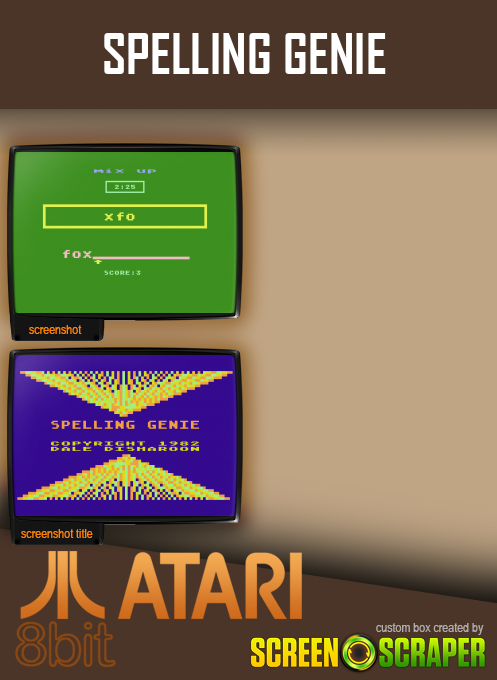 Spelling Genie - Dos