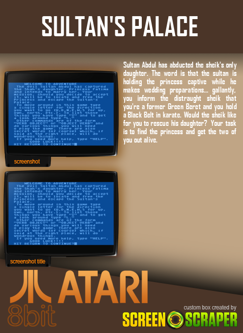 Sultan's Palace - Dos