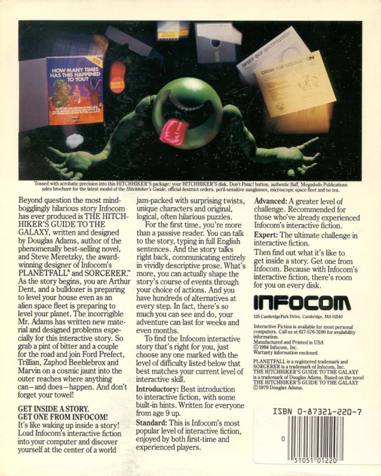 The Hitchhiker's Guide to the Galaxy - Dos