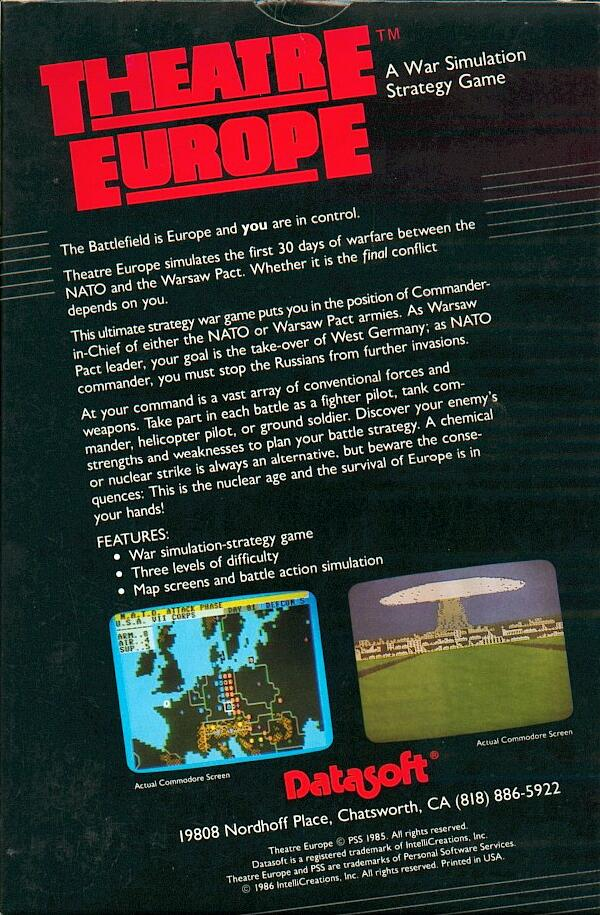 Theatre Europe - Dos