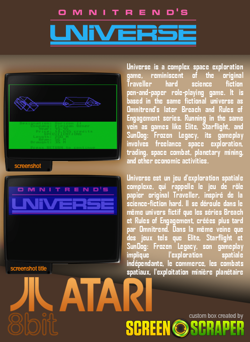 Universe (1987) - Dos