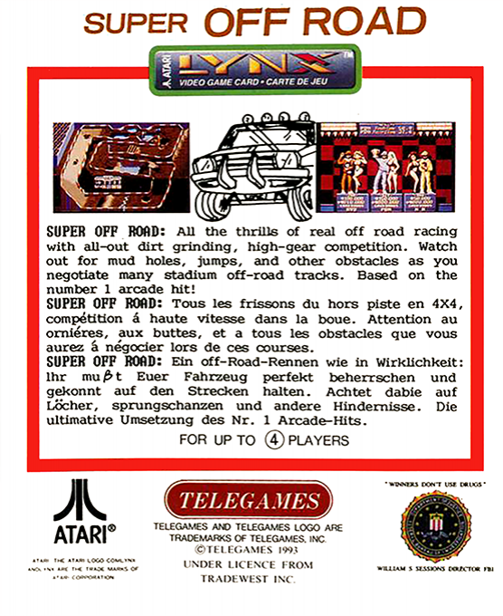 Super Off Road - Dos