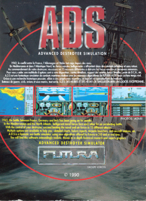 ADS - Advanced Destroyer Simulator - Dos