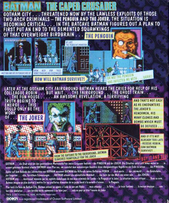 Batman : The Caped Crusader - Dos