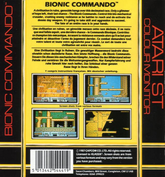 Bionic Commando - Dos