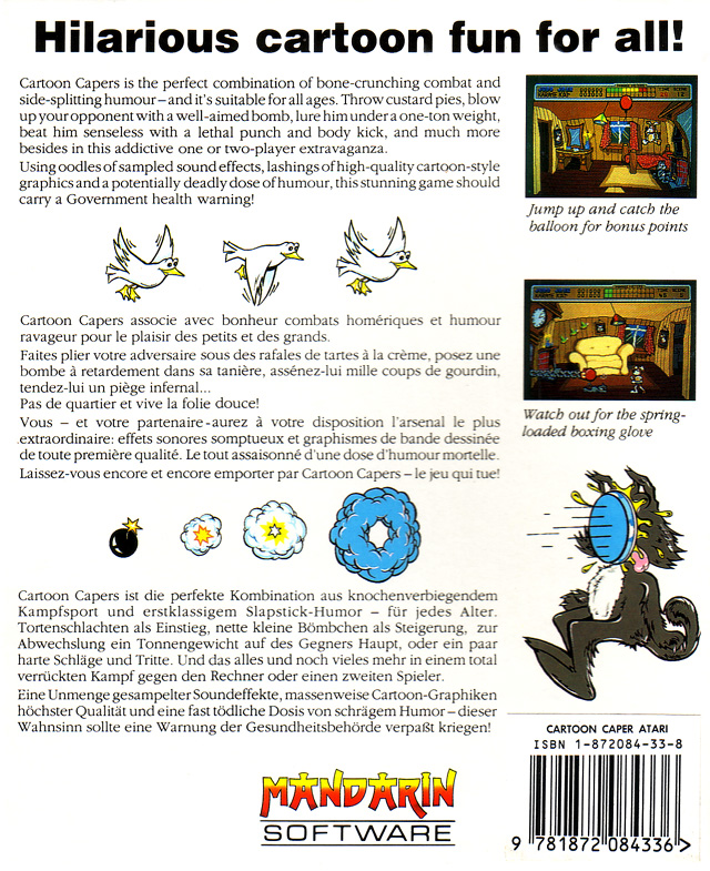 Cartoon Capers - Dos