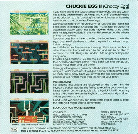 Chuckie Egg 2 dos