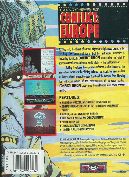 Conflict - Europe - Dos
