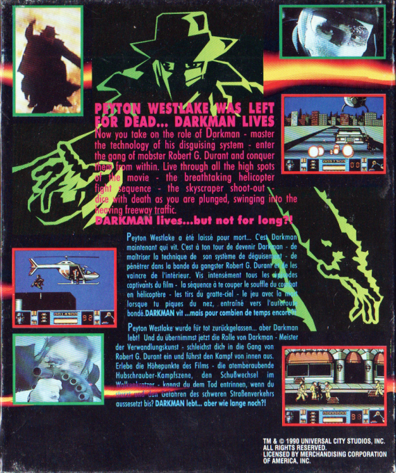 Darkman - Dos