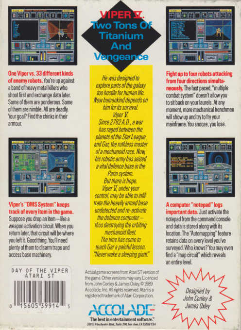 Day Of The Viper - Dos