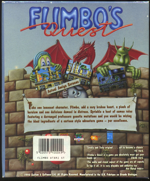 Flimbo's Quest - Dos