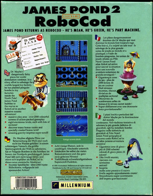 James Pond 2 - Codename Robocod - Dos