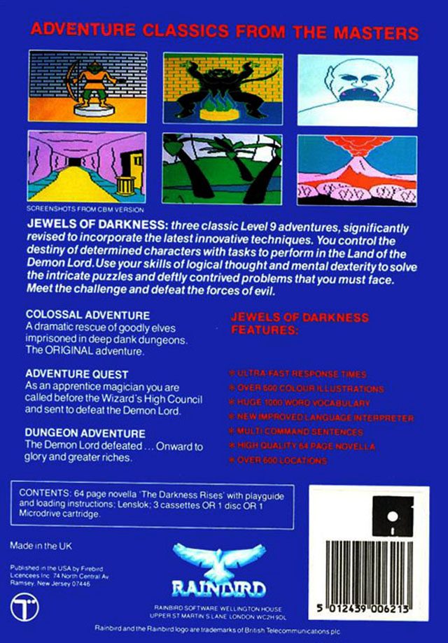 Jewels Of Darkness dos