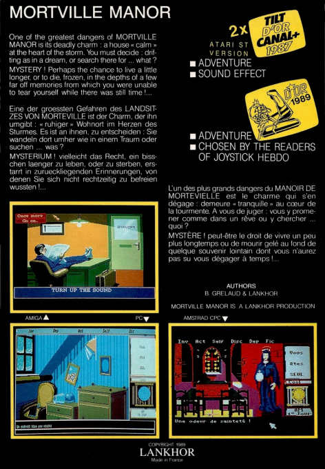 Le Manoir De Mortevielle - Dos