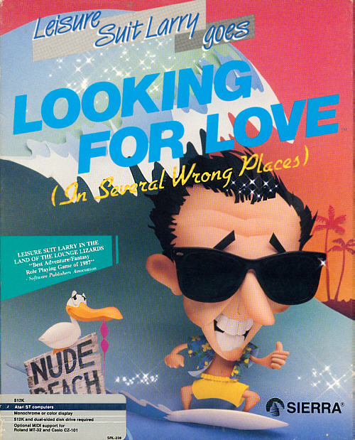 Leisure Suit Larry Goes Looking For Love (In Several Wrong Places)