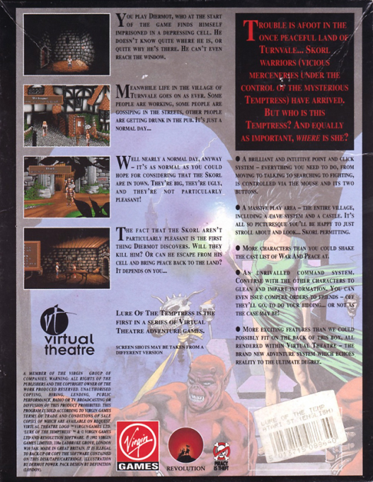 Lure Of The Temptress - Dos