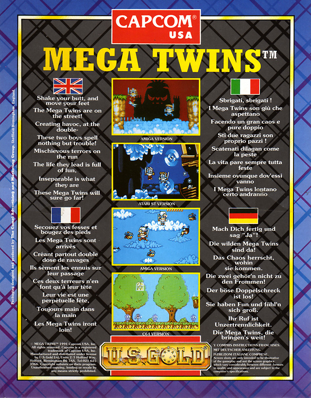 Mega Twins - Dos
