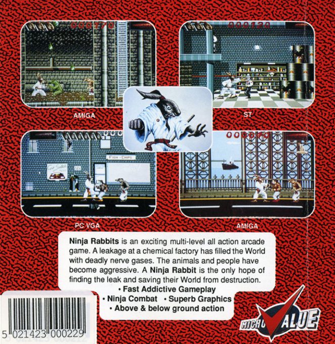Ninja Rabbits - Dos