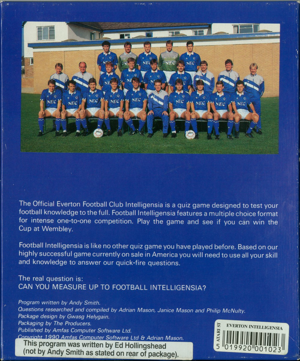 Official Everton F.C. Intelligensia, The - Dos