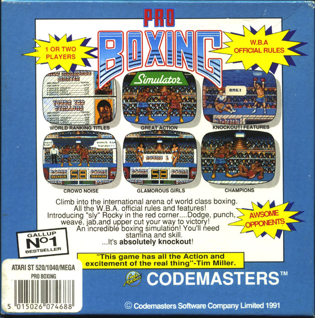 Pro Boxing Simulator - Dos