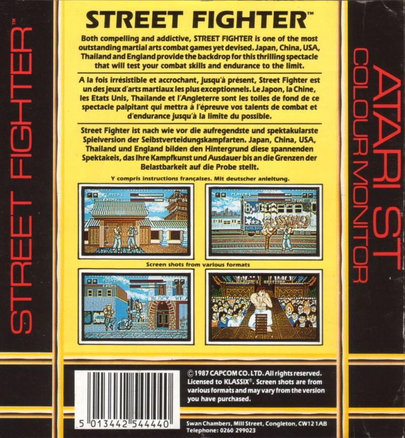 Street Fighter - Dos