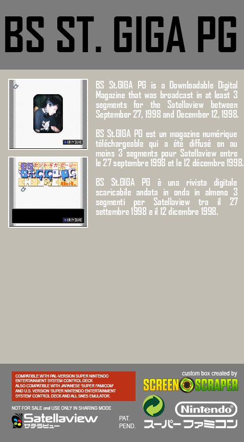 Bs St. Giga Pg - Dos