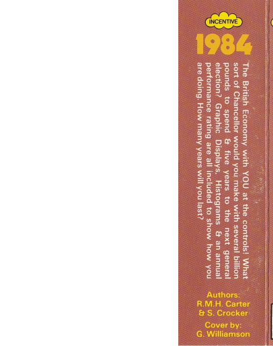 1984: A Game of Government Management - Dos