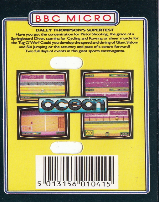 Daley Thompson's Super Test - Dos